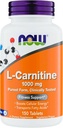 Ora Supplementi L-Carnitina 1000mg - 150 compresse dimensione del valore, Supporta la crescita magra del muscolo, Carnipure, Non-OGM, Kosher, Ideale per Vegani, Atleti e supporto energetico