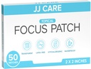 JJ CARE Focus Patch - Confezione da 50 Patch All-Natural Focus Plus per Adulti, Concentrazione di Supporto, Focus e Memoria