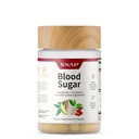 Snap Integra la miscela di zucchero di sangue con Berberina, CoQ10, Cannella, Acido lipoico alfa e Gymnema per supportare lo zucchero sanguigno sano, la salute metabolica e l'energia, senza zucchero, 60 capsule
