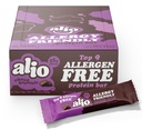 Alio Protein Bars - Choco Brownie (12 bar) – Libero dai Top 9 Allergeni Alimentari, Alta Proteina, Bassa Calore, Vegan, Senza Glutine, Senza Nut, Non-OGM, Pianta-Based, Olio Di Semi Libero, Delicious & Healthy Snack