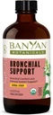 Banyan Botanicals Bronchial Support – Organic Herbal Syrup for Children & Adults – Soothing Respiratory Support Formula con Licorice & Ginger Root* – 6oz. – Non OGM Sustainably Sourced Vegetariano