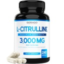 L Citrulline 3000mg Supplemento (240 capsule) Supporto L Arginina & Nitric Oxide Pills - L-Citrulline Per Uomini & Donne - Recupero Muscolare & Pompa Supplemento - 3rd Party Tested, Vegan, Non-GMO - USA Made
