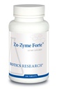 Ricerca biotica Zn-Zyme Forte 25 mg Zinco, Supporto del sistema immunitario, Funzione cellulare ottimale, Tablet-Based con antiossidanti aggiunti. 100 compresse