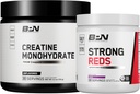 BARE PERFORMANCE NUTRITION BPN Creatina Monoidrato e forti rossi Bundle