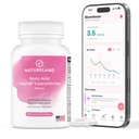 Natureland 40 Count, 600mg Suppositori Vaginali Acido Borico, Made in USA, Ripristinare pH Balance e Ridurre Asciugature, Odori, Itchiness e Scarico, Support Intimate Health (40 Count (Pack of 1))