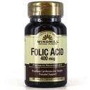 Tavolette di acido folico del mulino a vento 400 Mcg - 180 Ea
