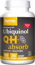 Jarrow Formulas QH-absorb 200 mg - 120 Softgels - High Absorption Co-Q10 - Active Antioxidant Form of Co-Q10 - Supporta la produzione di energia mitocondriale e la salute cardiovascolare - Fino a 120 Serve