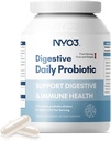 Probiotici digestivi di NYO3 57 Bilion CFU 7 Strains,60 Capsule, Rilievo di galleggiamento, Supporti Digestione & Salute Immune