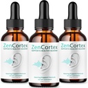 (3 Pack) Zencortex Per il sollievo dal tinnito - Formula ufficiale - Zencortex Gocce per le orecchie, Zen Cortex 24 Tinnitus Drops Liquid Supplement Recensioni, Zen Cortex Hearing Support Formula, Zencortex Oral (4oz)