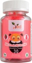 Ved Kids Vitamina B12 Gummies per vitamina B12 Supplemento, Energy & Immune System – Vegan - 15 giorni di alimentazione, 30 Chewable Kids Vitamine Gummies.(15 giorni di alimentazione)