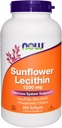 Ora Alimenti Lecitina di girasole 1200mg, 200 Softgels, confezione di 2