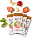 Tend Daily Best Prenatal Vitamin Bar, Realizzato con ingredienti biologici per le madri incinte e postpartum, Include DHA, Vitamina D, B, Choline, Folate - Patch fragola (4ct)