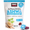 Fattore di forza incredibile Ashwa per il sollievo di stress, la memoria, il fuoco e la salute del supporto immunitario, supplemento di Ashwaganda con KSM-66 Ashwagandha per lo stress, 60