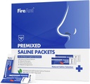 Confezioni Saline FireAnt per Risciacquo Sinusale, 100 Confezionato Neti Pot Salt per Risciacquo Nasale, Sinus Rinse Packets per Sistema di Irrigazione Nasale, PH Balanced - Slate Blue