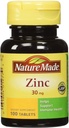 Tabs di zinco naturale - 30 mg - 100 ct