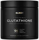 ELMNT 2150mg Super Liposomal Glutathione Supplemento w. Vitamina C, Quercetin & Pure L Glutathione 2000mg Triple Action Formula Glutathione Liposomal Supplement w. Phospholipid Layer - 90 Pillole, Non OGM