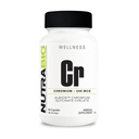 NutraBio Chelato cromo GFT - 200 mcg - 90 capsule vegetali