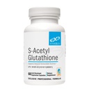 XYMOGEN S Acetyl Glutathione - Supplemento di Glutathione Acetilato Superiore con Capsule Acido-Resistant di Stomach - Invecchiamento sano, Cellulare, Antiossidante + Supporto Immune (60 capsule)