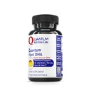 Quantum Nutrition Labs Plant DHA - Non-GMO Vegan DHA con Omega 3 acidi grassi, Algae Basato DHA per le donne e gli uomini, Integratore DHA naturale adatto per Vegans- 60 capsule di softgel vegetariani