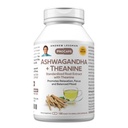 ANDREW LESSMAN Ashwagandha + Theanine 180 capsule - Estratto standardizzato. Promuove Relax, Focus e Balanced Mood. Piccolo facile da ingoiare capsule