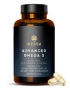 Omega 3 Fish Oil 1200mg (480mg EPA/360mg DHA per capsula) Alta resistenza, Ultra Pure, Eco Friendly 60 capsule, 2 mesi di fornitura. GMP & Friends of The Sea Certification