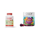 SmartyPants Kids Multivitamin Gummies e Fibra Supplemento: Omega 3 Fish Oil & OLLY Kids Multivitamin + Probiotico Gummy, Digestivo e Supporto Immune