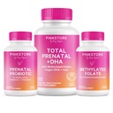 Cicogna rosa Totale Prenatale, Probiotici & Methyl Folate – Gravidanza Benessere Bundle