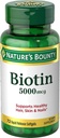 Bounty Biotin 5000 mcg Liquid Softgels 72 ea (Pacchetto di 5)