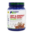 Performance Ispirato Nutrition Ripped Whey Protein – 25G Protein – 4G Leucina – L-Carnitina – Estratto di tè verde – Mocha – 2.25 lbs
