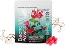 PolvereVitamin Electrolytes Powder Plus (50 Servings) Black Tea Ginseng Electrolyte Powder Keto, Sugar Free, Pink Himalayan Salt, 1000mg Potassium, 120mg Calcium, 120mg Magnesium, Polvere di idratazione
