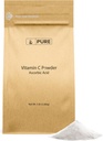 PURE ORIGINAL INGREDIENTI Vitamina C Polvere (5 lb) Acido ascorbico, Non OGM, Integratore alimentare