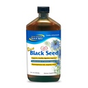 NORTH AMERICAN HERB & SPICE Black Seed Oil - 12 fl oz - Supporto Digestivo e Immune - Contiene Oreganol P73 Olio di origano & Rosemary Oil - Non-GMO - 72 Serve