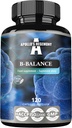 APOLLO'S HEGEMONY B-Balance 120 Vegan Capsule - Vitamina B Complex Contiene vitamine B1, B2, B6, B12, Folate e altro - 4 Mesi di alimentazione - Supporti Salute complessiva