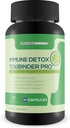 Immune Detox Toxibinder Pro - Detox & Immune Support Supplement - Help Expel Toxins - Detox Cleanse naturale - Psyllium, Vitamina C, Ginger, Zinc, Dandelion Root - Full Body Detox Immune Boost Support