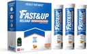 FAST&UP Reload – Idratazione istantanea ed Elettrizzamento Elettroliti - Saver Multipack - Tavole da 60 Effervescenti (Peach Ice Tea)