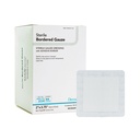 DermaRite's Sterile Bordered Gauze Dressing con bordo adesivo - flessibile Materiale non-Linting, First-Aid, singolarmente confezionato - 2 in. x 3-3/4 in., 1 Conte, 50 Packs, 50 Total