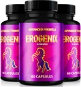 (3 Pack) Capsule Erogenix, Sblocca le tue prestazioni massime, Tutto integratore naturale per sostenere l'energia a lungo termine e la salute generale, Recensioni ufficiali Ero Genix (180 capsule)