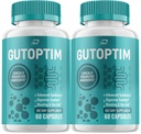 Gutoptim Advanced Probiotic Capsules, Gutoptim Probiotics Support for Digestive Health Pills, Gutoptim Recensioni, Gut Supplement & Digestive Support (2 Pack - 120 Capsules)