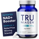 TRU NIAGEN brevettato NAD+ Supplemento per la rigenerazione Anti-invecchiamento e cellulare, 300 mg di azoto, 90 Serve | Supporta energia cellulare, cervello, muscolo | Nicotinamide Riboside (NR) Prendere 1 ogni giorno | 1 bottiglia