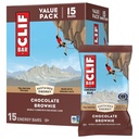 CLIF BAR - Energy Protein Bars - Chocolate Brownie - Realizzato con avena biologica - Energy Bars - Non-GMO - (15 Pack)