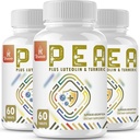 Palmitoylethanolamide con Luteolin & Turmeric – Integratore Micronized Pea – USA Made – 180 compresse