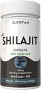 Estratto di Shilajit 500mg | 20% Estratto di asfalto purificato | Integratore naturale di erbe | Non OGM, Senza glutine, GMP-Certified | Facile da ingoiare (120 conteggio (Pack of 1))