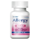 SaluteA2Z® Allergy Relief | Diphenhydramine HCL 25mg | Antihistamine | Relief from Itchy Throat, Sneezing, Runny Noses | Indoor & Outdoors Allergies (600 Caplets (Pack of 1))