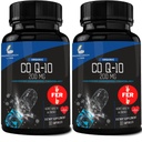 Laboratori di ricerca 180 Softgels Assorbimento Avanzato 200mg CoQ10 w / Estratto di pepe nero. 2 per 1 Ad. Organico, Senza glutine, Supporto per la salute del cuore, Produzione di energia, Supplemento antiossidante
