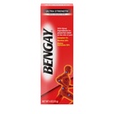 Bengay Ultra Forza Crema di sollievo del dolore topico, Analgesico topico non grasso per l'artrite minore, il muscolo, il giunto e il mal di schiena, Camphor, Menthol e Salicilato di metile, 4 OZ