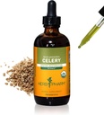 Estratto di liquido di semi di celeria organico certificato di Herb Pharm per il supporto del sistema urinario - 4 once