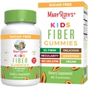 MaryRuth Organics Fiber Gummies for Kids | 2 mesi di alimentazione | Sugar Free | Soluble Fiber Supplement | Gut Health & Digestion Support | 3g Fiber per Gummy | Vegan | 60 Count