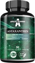 APOLLO'S HEGEMONY Astaxanthin 8 mg da Microalgae Haematococcus pluvialis - 90 capsule vegane - 3 mesi di alimentazione - potente antiossidante - Supplemento dieta
