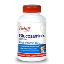 Schiff Glucosamine 2000 mg con vitamina D3 e acido ialuronico, 150 compresse - Integratore comune