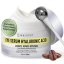 Caffeina sotto la crema per occhi scuri cerchi, puffiness, rughe, borse sotto occhio e linee sottili con Retinol & Multi-Peptides - Brightening, idratante e rivitalizzante per donne & uomini, 30ml